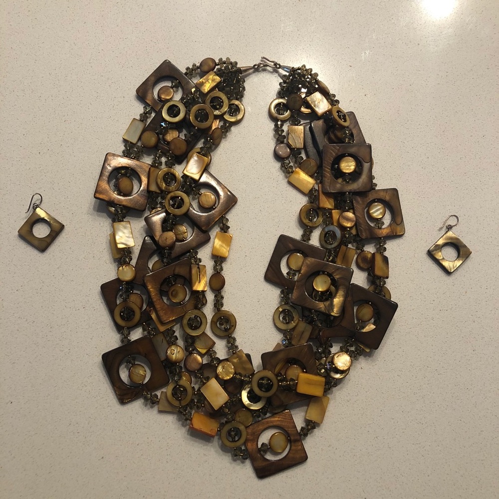 BRIGHTON NECKLACE AND EARRINGS SET